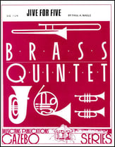 JIVE FOR FIVE BRASS QUINTET cover
